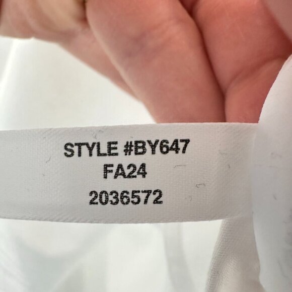 J. Crew Women's Size 8 Wren slim shirt in stretch cotton poplin Preppy Chic NWT - Picture 4 of 10